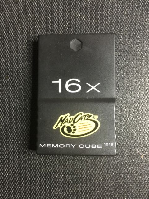 Mad Catz Memory Card For Gamecube - 16x, 64mb, 1019 Blocks (Colors Vary)