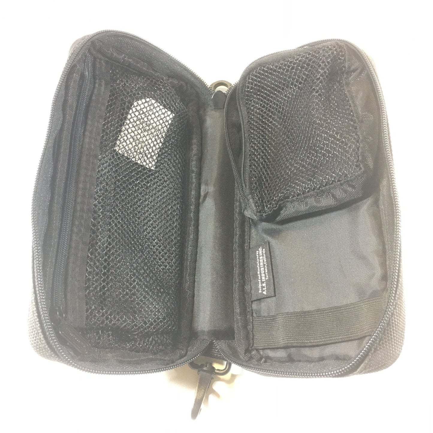 Black Padded Zip Case for Nintendo Game Boy Advance SP GBA SP