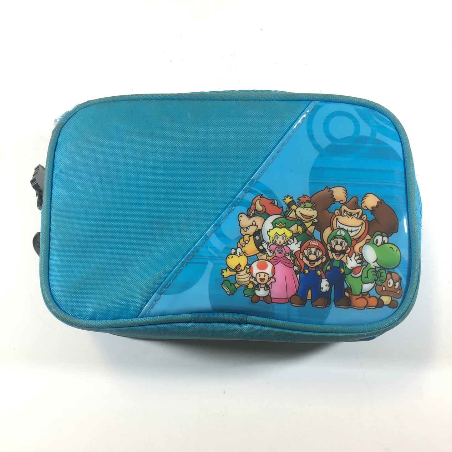 Blue Super Mario + Friends Carry Case for DS Consoles + Extra Storage
