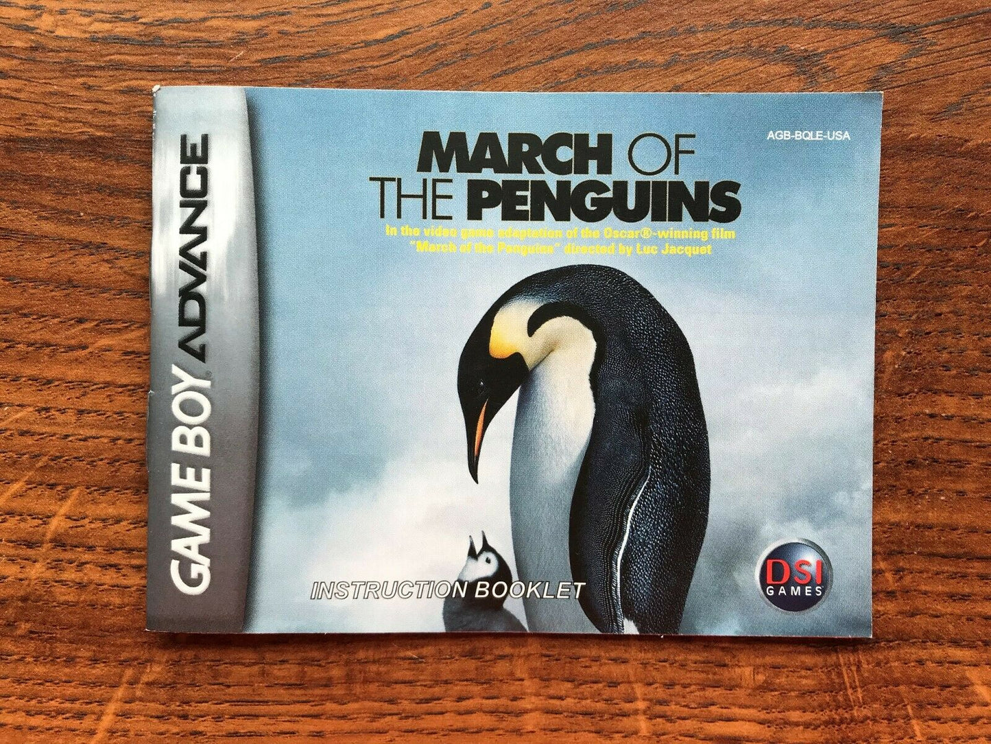 March of the Penguins - Gameboy Advance [MANUAL ONLY]
