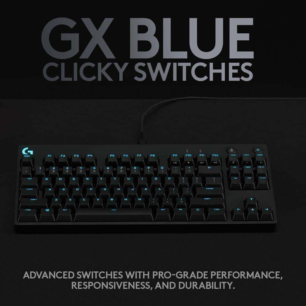 Logitech G PRO Mechanical Gaming Keyboard RGB Backlit Keys