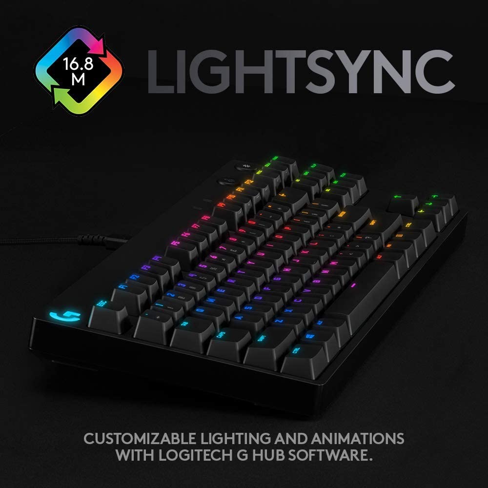 Logitech G PRO Mechanical Gaming Keyboard RGB Backlit Keys