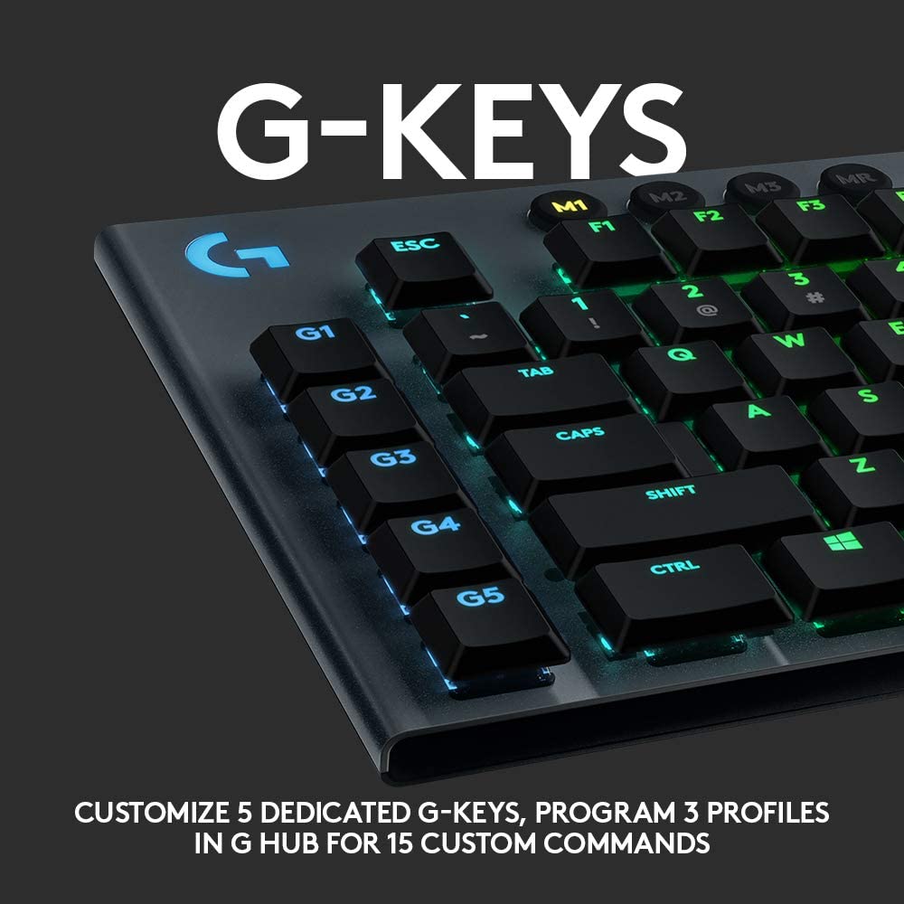 Logitech G815 LIGHTSYNC RGB Mechanical Gaming Keyboard [Linear]