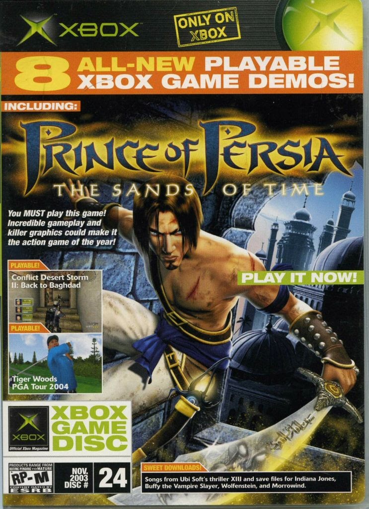 XBOX Official Magazine Game Demo Disc #24 November 2003