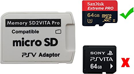 SD2Vita 5.0 Memory Card Adapter - PS Vita