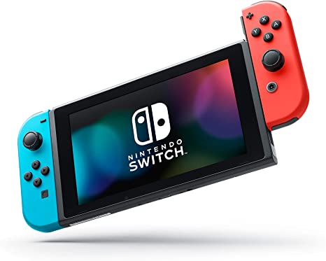 Nintendo Switch [Gen 2] 32GB - Neon Red & Neon Blue Joy‑Cons