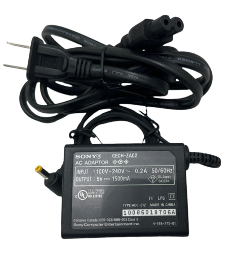 OEM Genuine SONY PSP PDEL-100 PSP-100 CECH-ZAC2 Charger Adapter