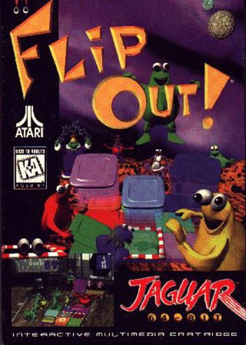 Flip Out - Atari Jaguar [GAME ONLY]