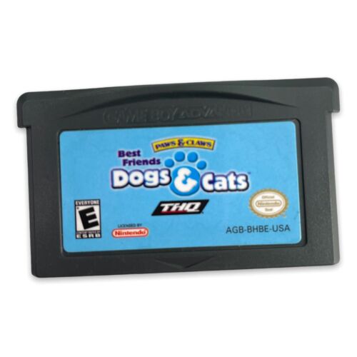 Paws & Claws: Best Friends Dogs & Cats - Nintendo Game Boy Advance