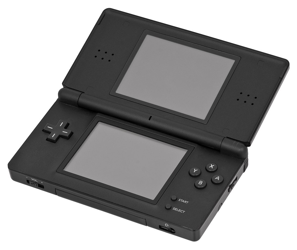 Nintendo DS Lite Cobalt Blue and Black Console with Stylus and Charger