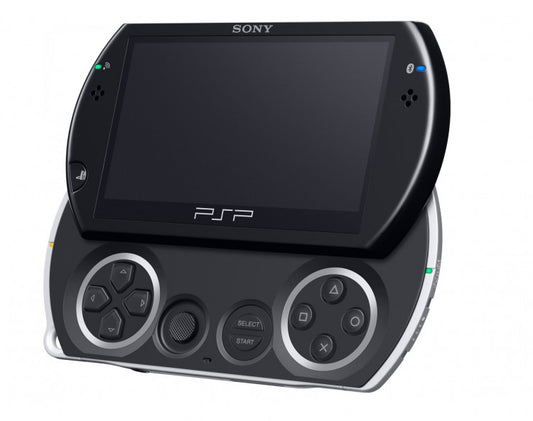 Sony PSP Go Piano Black Handheld Console with AC Wall Charger