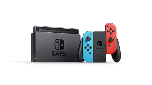 Nintendo Switch [Gen 2] 32GB - Neon Red & Neon Blue Joy‑Cons