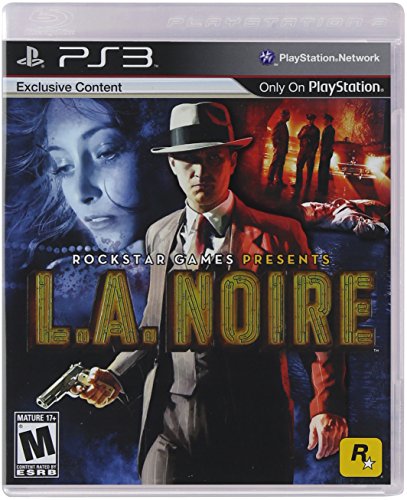 LA Noire - 2011 RockStar Games - (Mature) - Sony PlayStation 3 PS3