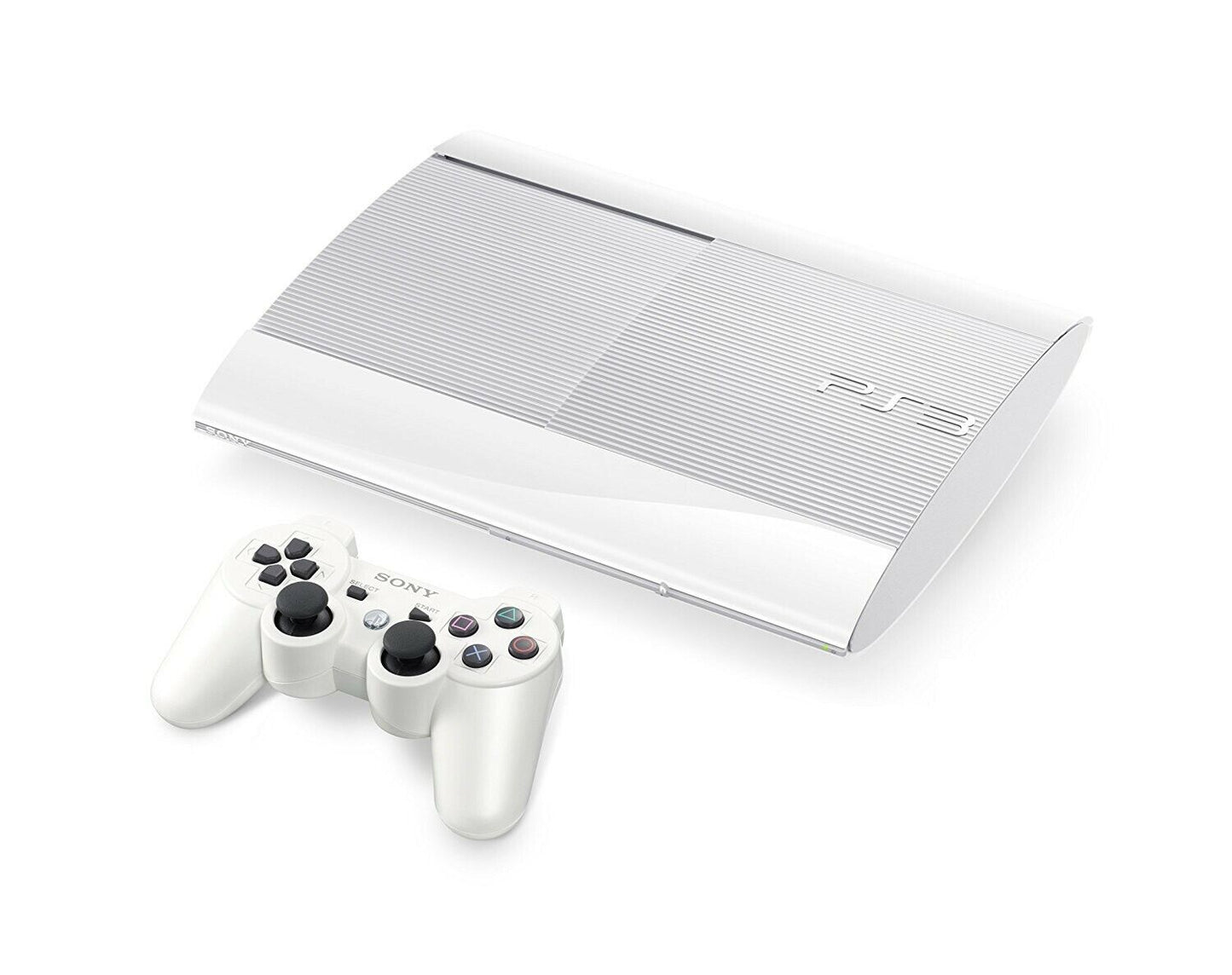 Sony PlayStation 3 PS3 Super Slim 500GB - Crystal White [PLEASE READ]