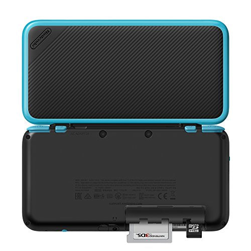 Nintendo 'New' 2DS XL - Black/Turquoise w/Mario Kart 7 Pre-Installed