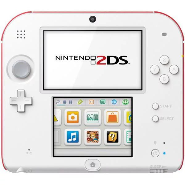 Nintendo 2DS - Scarlet Red w/New Super Mario Bros. 2 Pre-Installed