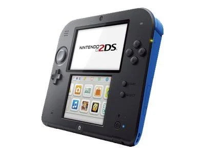 Nintendo 2DS - Electric Blue (Black Faceplate) [PLEASE READ]