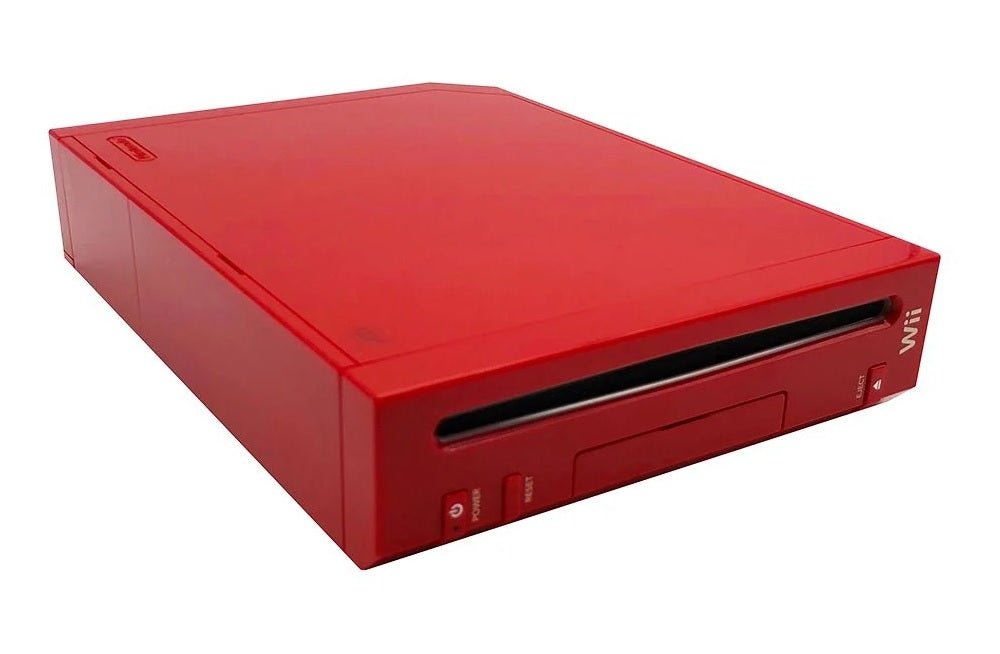 Nintendo Wii Console RVL-001 - Red with Motion Plus Controller