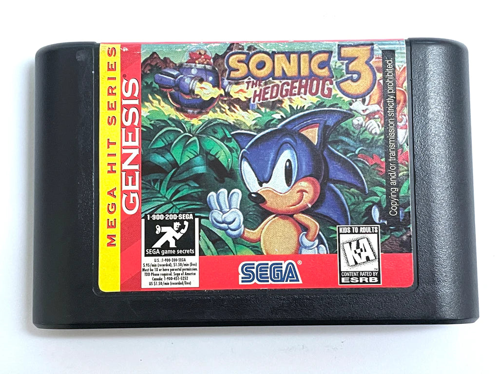 Sonic the Hedgehog 3 - Sega Genesis GEN