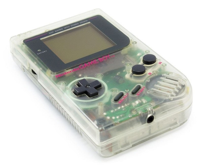 Play It Loud Nintendo Game Boy - High Tech Transparent