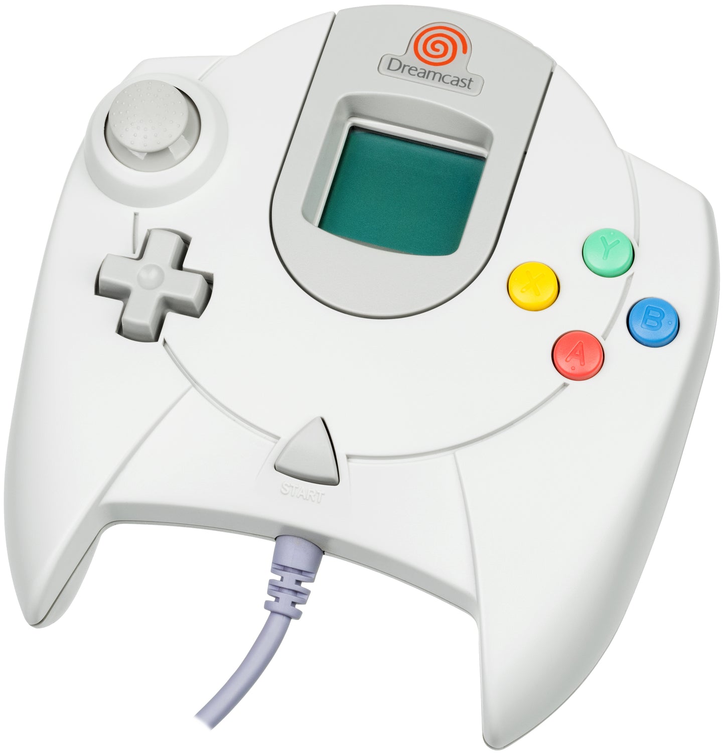 Sega Dreamcast White Console with Matching Controller and Cables