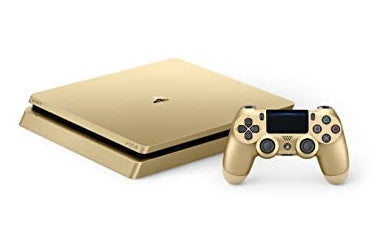 PlayStation 4 Slim 1TB Gold Console + Extra Controller