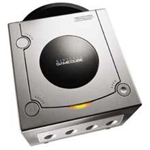 Nintendo Gamecube Platinum System Console Bundle w/ Paper Mario Game