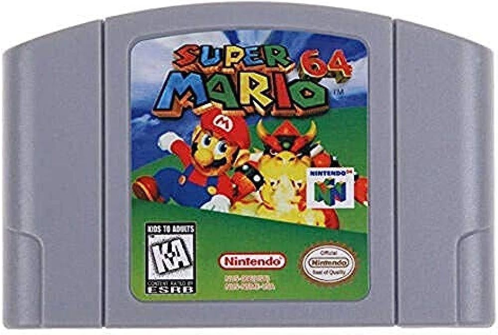 Nintendo 64 N64 System Super Mario 64 Bundle