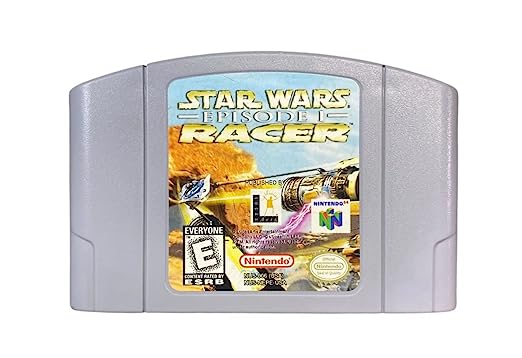 Nintendo 64 N64 System Star Wars Episode I Racer Edition Bundle