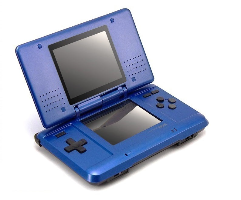 Nintendo DS Electric Blue and Animal Crossing Wild World Bundle