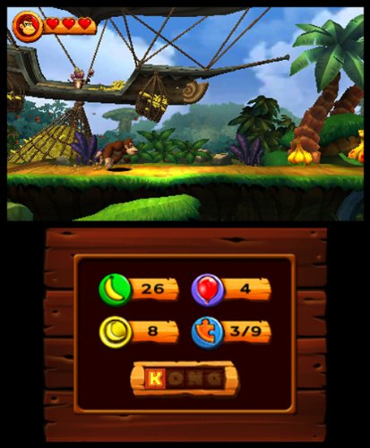 Donkey Kong Country Returns 3D - Nintendo 3DS