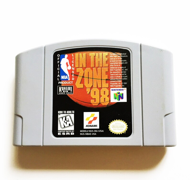 NBA in the Zone '98 - Nintendo 64 N64 [CARTRIDGE ONLY]