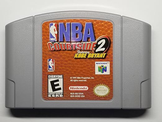 NBA Courtside 2 featuring Kobe Bryant - Nintendo 64 N64 [GAME ONLY]
