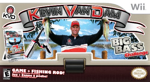 Kevin VanDam's Big Bass Challenge - Nintendo Wii (Fishing Rod Bundle)