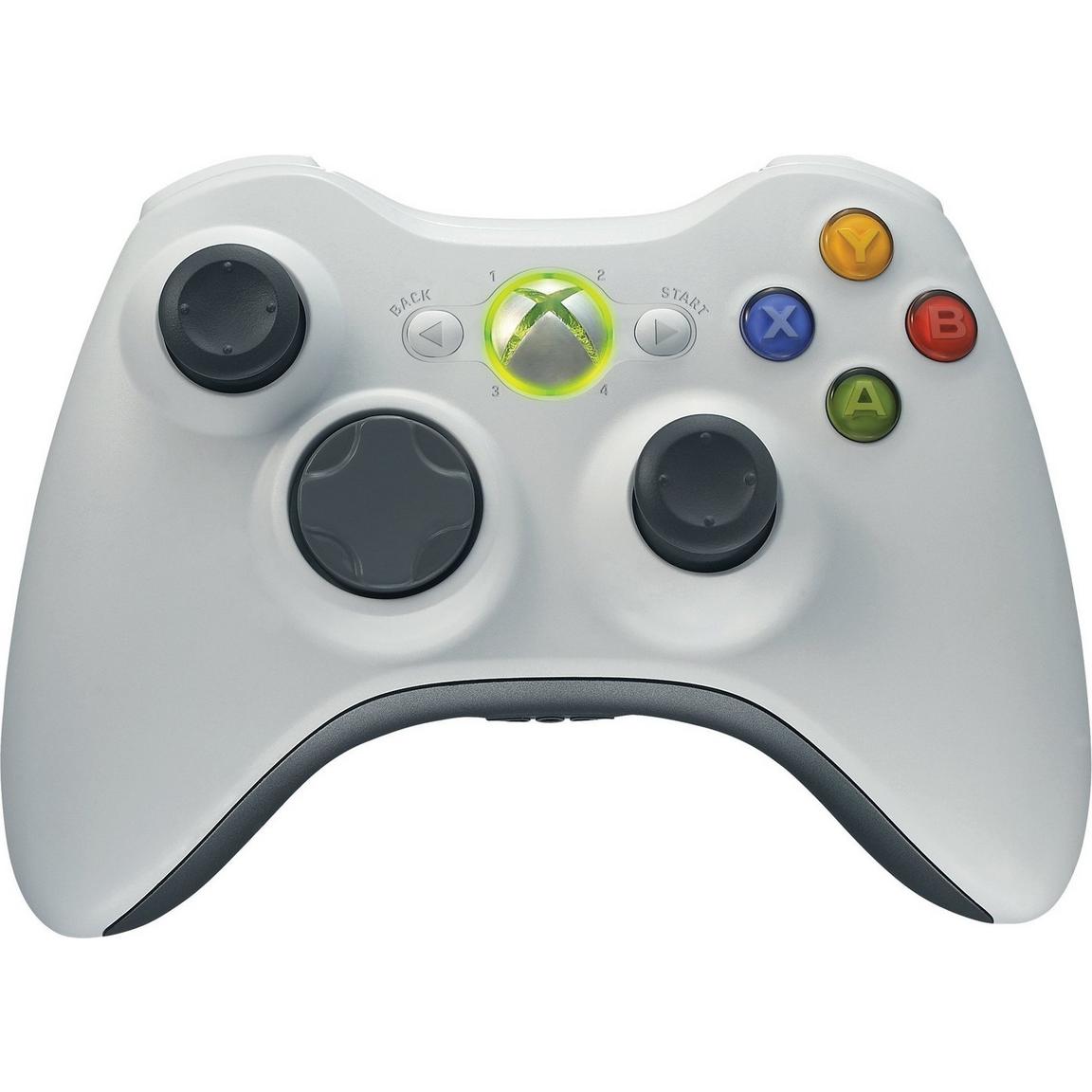 Official Microsoft Xbox 360 Wireless Controller - White/Silver [PLEASE READ]