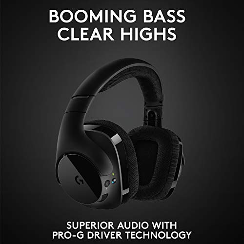 Logitech G533 Wireless Gaming Headset - Black