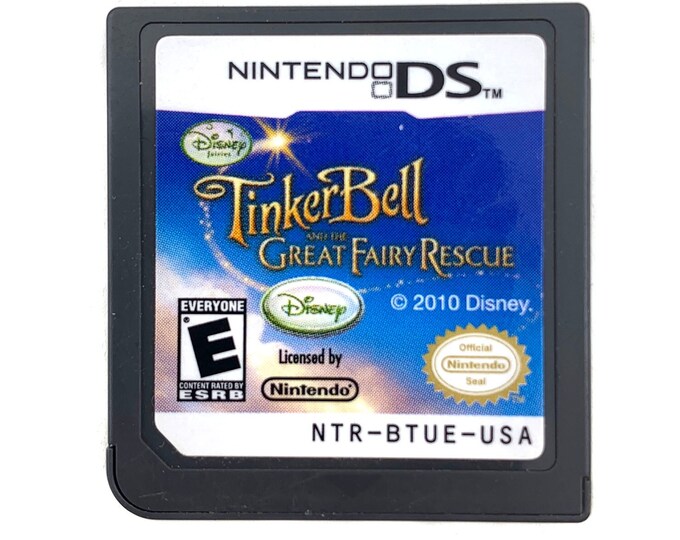 Tinkerbell and the Great Fairy Rescue - Nintendo DS Cartridge [PLEASE READ]