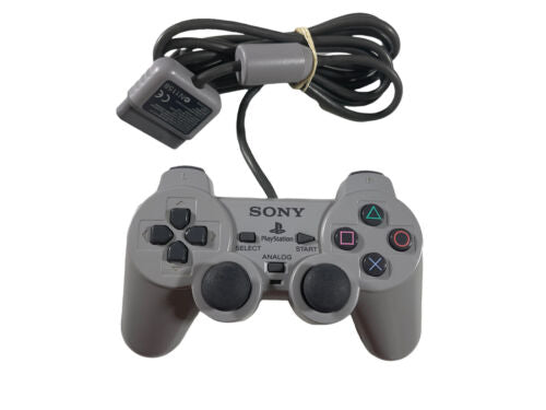 Sony Playstation PS1 DualShock Controller - Gray [PLEASE READ]