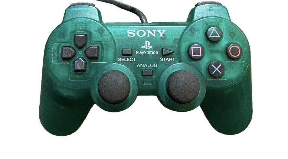 PlayStation PS1 DualShock Controller - Emerald