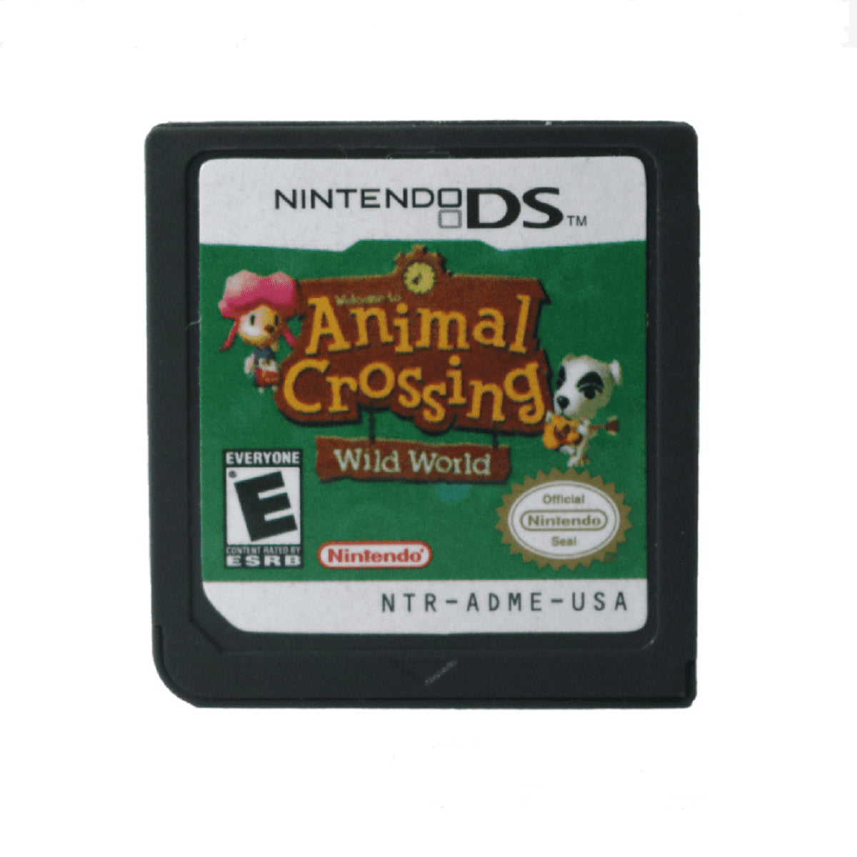 Nintendo DS Electric Blue and Animal Crossing Wild World Bundle