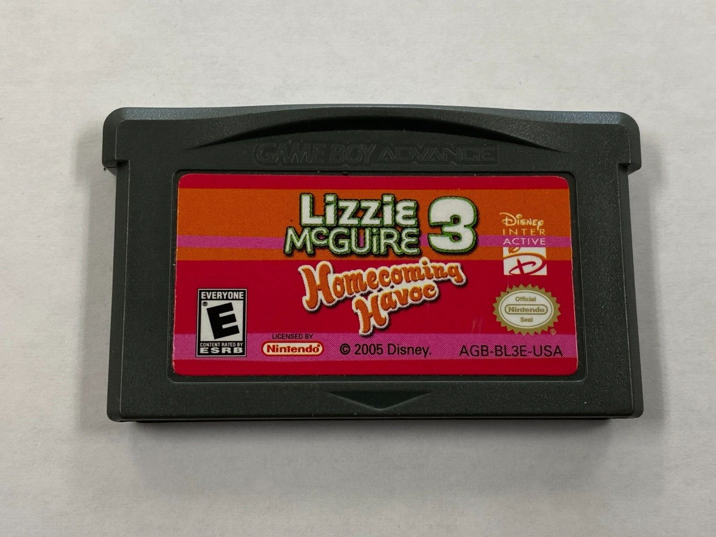 Lizzie McGuire 3 Homecoming Havoc - Nintendo Game Boy Advance