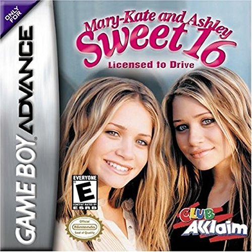 Mary-Kate & Ashley: Sweet 16 Licensed to Drive - Nintendo Game Boy Advance GBA