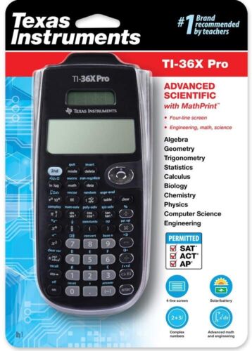 Texas Instruments TI-36X Pro Scientific Calculator