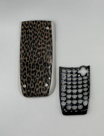 Texas Instruments TI-84 Plus SE Faceplate & Holster ONLY - Leopard Print
