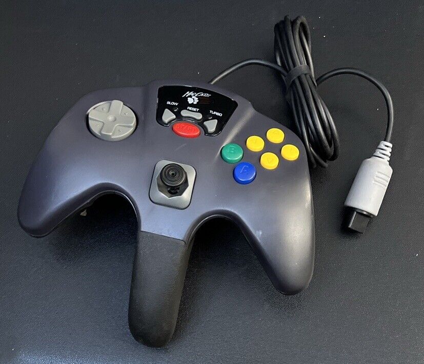 Mad Catz Nintendo N64 Wired Controller - Black