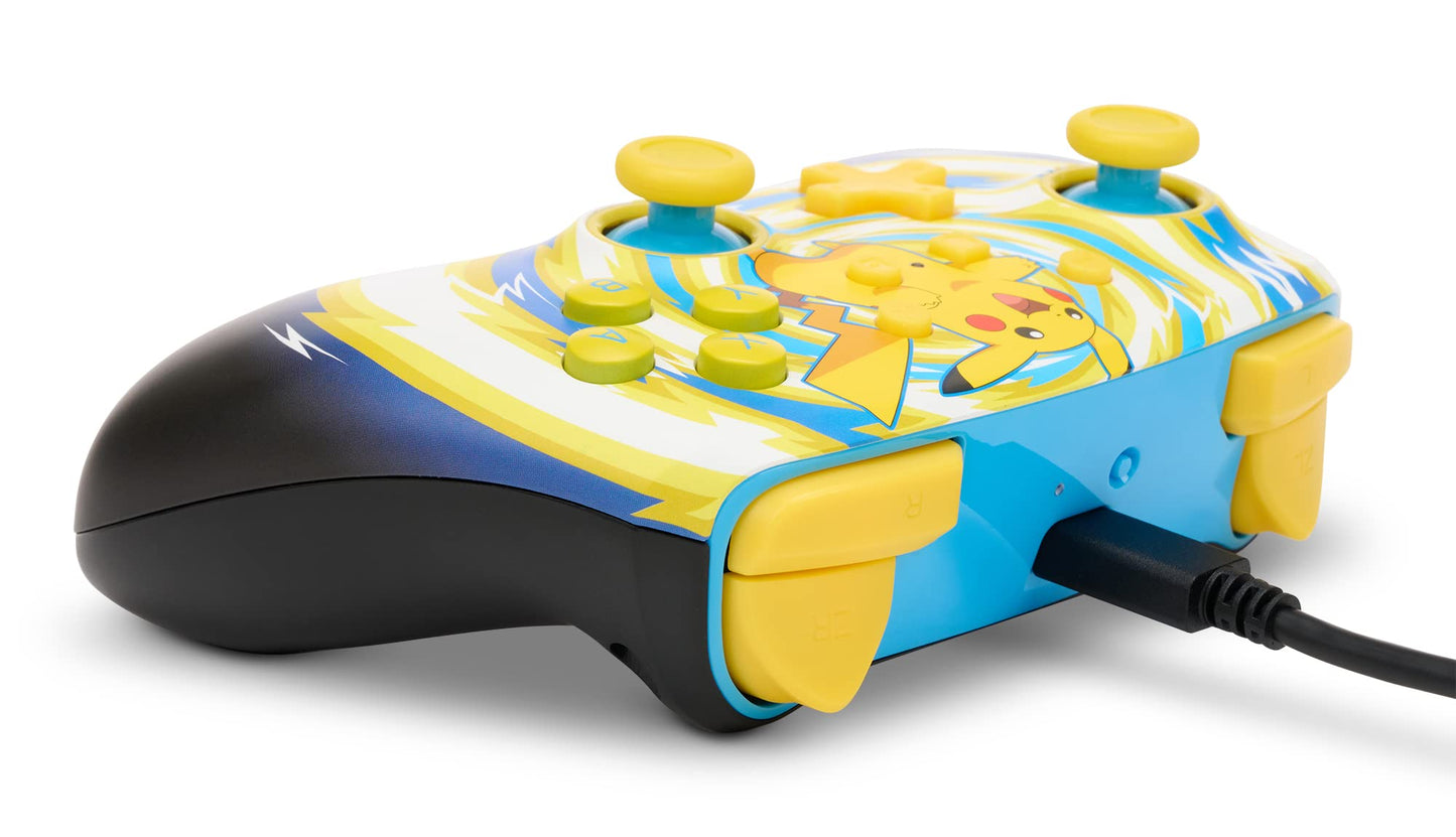 PowerA Wireless Controller for Nintendo Switch - Pokémon: Pikachu Vortex