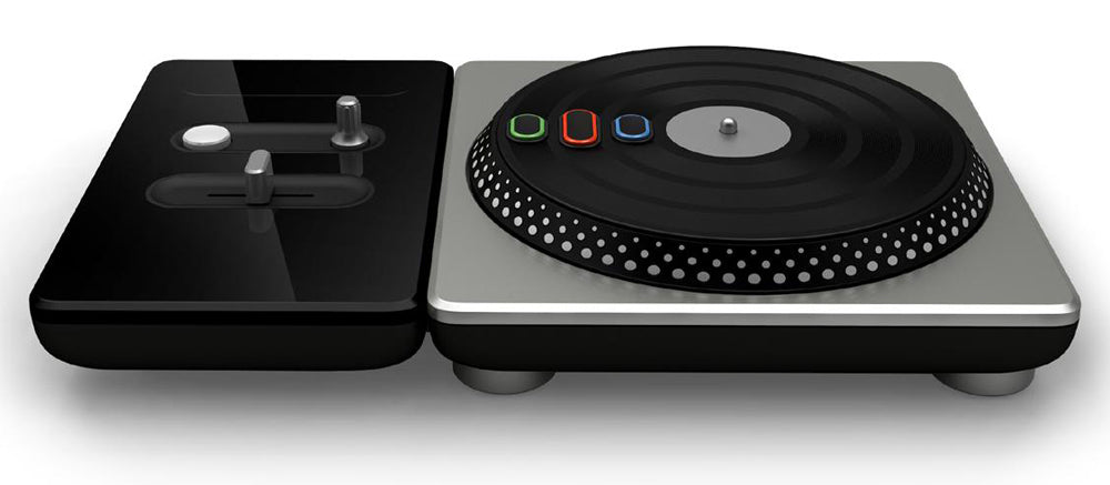 DJ Hero Stand-Alone Turntable - Compatible With PlayStation 2 / PlayStation 3