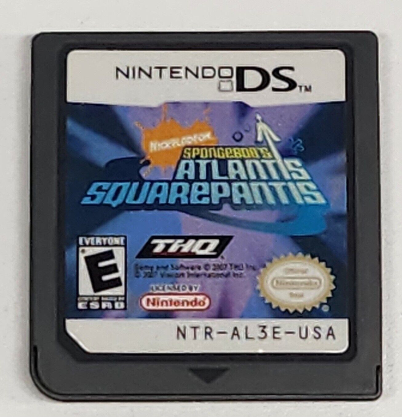 SpongeBob's Atlantis SquarePantis - Nintendo DS Cartridge [PLEASE READ]