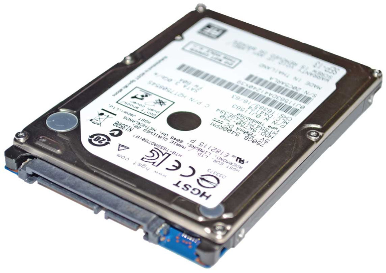 20GB Hitachi Travelstar 2.5' SATA II 5400RPM Hard Disk Drive HDD HTS541680J9SA00