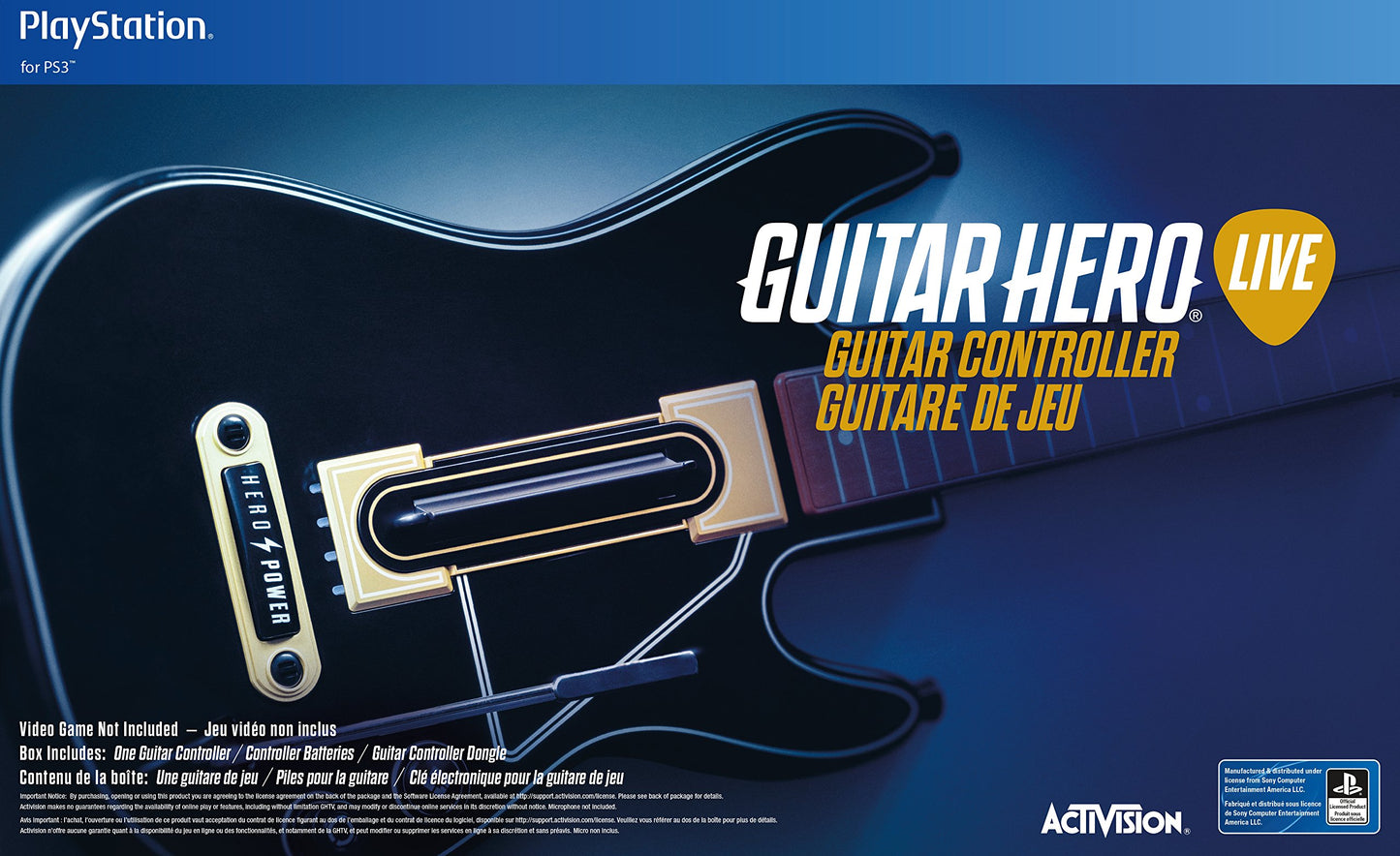 Guitar Hero Live Controller Only for PlayStation 3 PS3